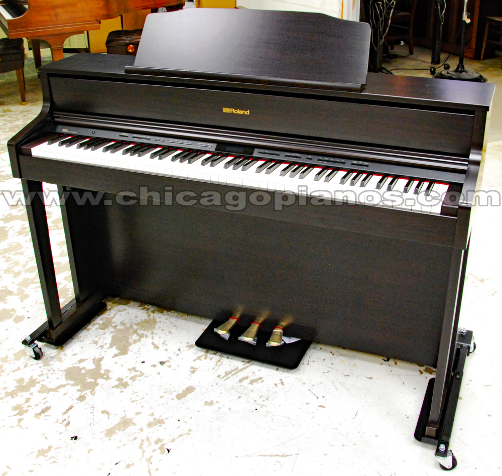 Roland HP605 Rosewood Digital Upright Piano